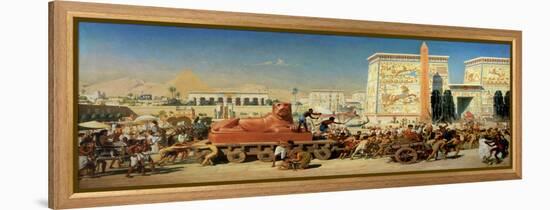 Israel in Egypt, 1867-Edward John Poynter-Framed Premier Image Canvas