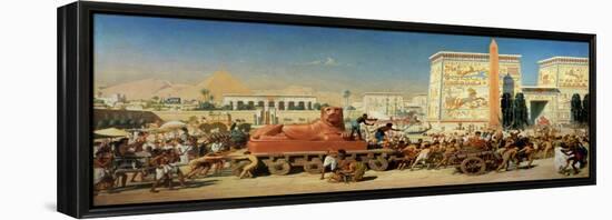 Israel in Egypt, 1867-Edward John Poynter-Framed Premier Image Canvas