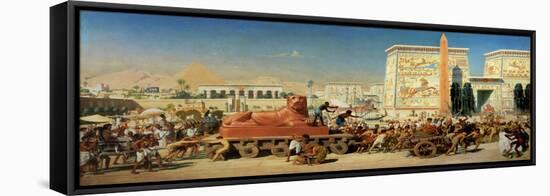 Israel in Egypt, 1867-Edward John Poynter-Framed Premier Image Canvas