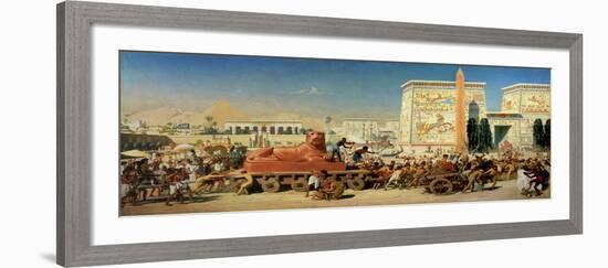 Israel in Egypt, 1867-Edward John Poynter-Framed Giclee Print