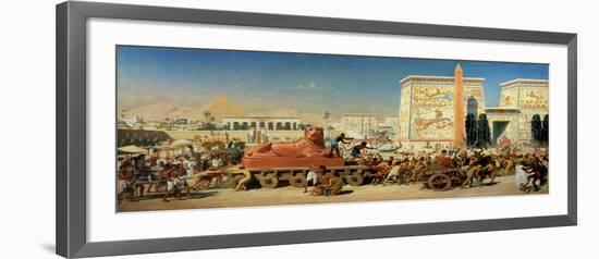 Israel in Egypt, 1867-Edward John Poynter-Framed Giclee Print