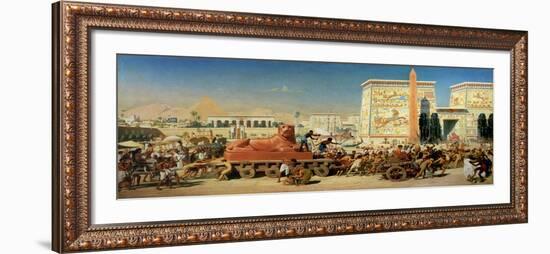 Israel in Egypt, 1867-Edward John Poynter-Framed Giclee Print