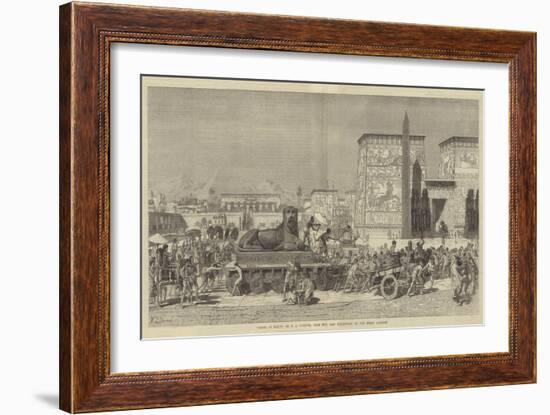 Israel in Egypt, from the Last Exhibition of the Royal Academy-Sir Edward John Poynter-Framed Giclee Print