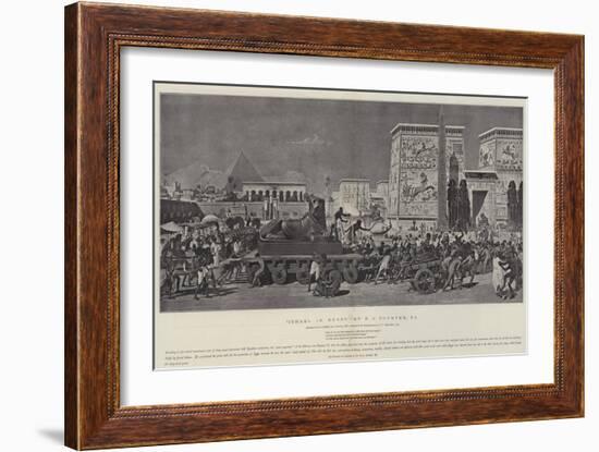 Israel in Egypt-Sir Edward John Poynter-Framed Giclee Print