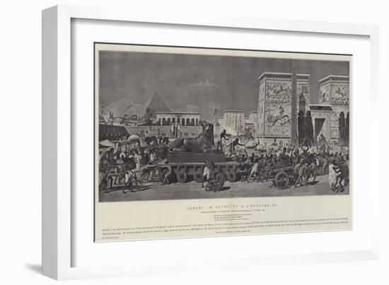Israel in Egypt-Sir Edward John Poynter-Framed Giclee Print
