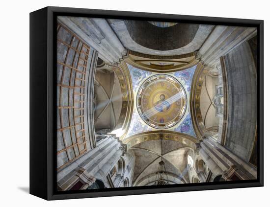 Israel, Jerusalem, Old City, Christian Quarter, Church of the Holy Sepulchre-Gavin Hellier-Framed Premier Image Canvas