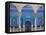 Israel, Jerusalem, Temple Mount, Dome of the Rock-Walter Bibikow-Framed Premier Image Canvas