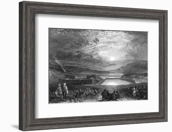 Israel Jerusalem-J. M. W. Turner-Framed Photographic Print