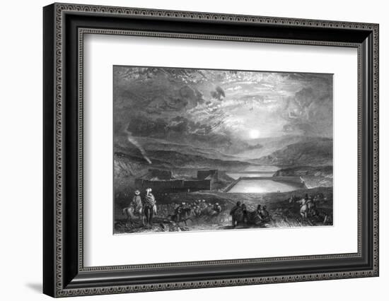 Israel Jerusalem-J. M. W. Turner-Framed Photographic Print