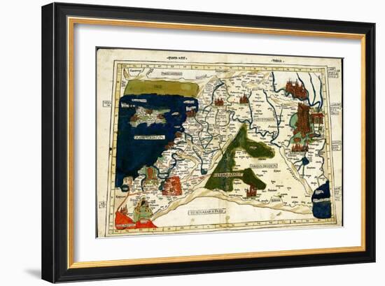 Israel, Palestine-Ptolemy-Framed Art Print