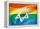 Israel Rainbow Flag-RDStockPhotos-Framed Premier Image Canvas