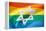 Israel Rainbow Flag-RDStockPhotos-Framed Premier Image Canvas