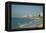 Israel, Tel Aviv, beach along the coastline-Michele Molinari-Framed Premier Image Canvas