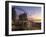 Israel, Tel Aviv, Elevated Dusk View of the City Beachfront-Gavin Hellier-Framed Photographic Print