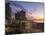 Israel, Tel Aviv, Elevated Dusk View of the City Beachfront-Gavin Hellier-Mounted Photographic Print