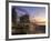 Israel, Tel Aviv, Elevated Dusk View of the City Beachfront-Gavin Hellier-Framed Photographic Print