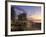 Israel, Tel Aviv, Elevated Dusk View of the City Beachfront-Gavin Hellier-Framed Photographic Print