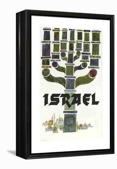 Israel Travel-null-Framed Premier Image Canvas