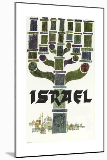 Israel Travel-null-Mounted Giclee Print