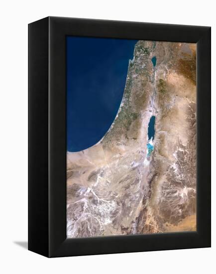 Israel-PLANETOBSERVER-Framed Premier Image Canvas