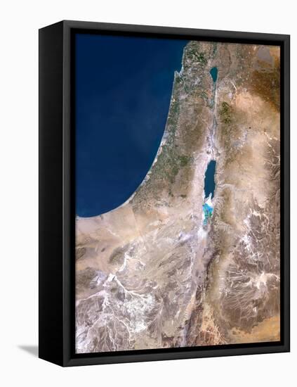 Israel-PLANETOBSERVER-Framed Premier Image Canvas