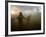 Israeli Gunners as They Stand in the Shock Wave as an Artillery Piece Fires into Southern Lebanon-null-Framed Photographic Print