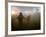 Israeli Gunners as They Stand in the Shock Wave as an Artillery Piece Fires into Southern Lebanon-null-Framed Photographic Print