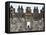 Israeli Soldier at Damascus Gate, Jerusalem, Israel, Middle East-Godong-Framed Premier Image Canvas