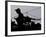 Israeli Soldier Prays on Top of a Tank Just Outside the Southern Gaza Strip-null-Framed Photographic Print