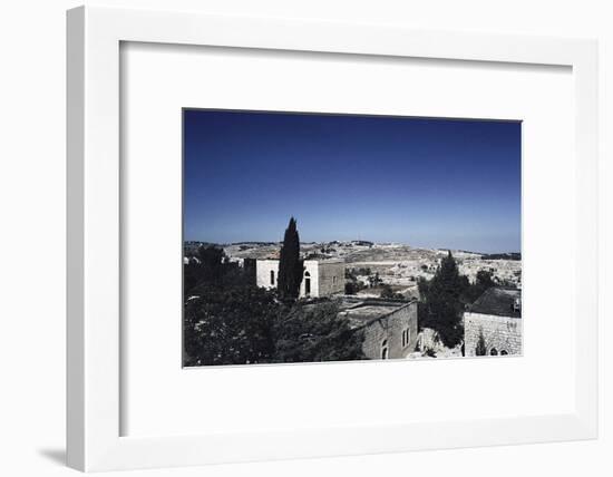 Israeli Town-null-Framed Art Print