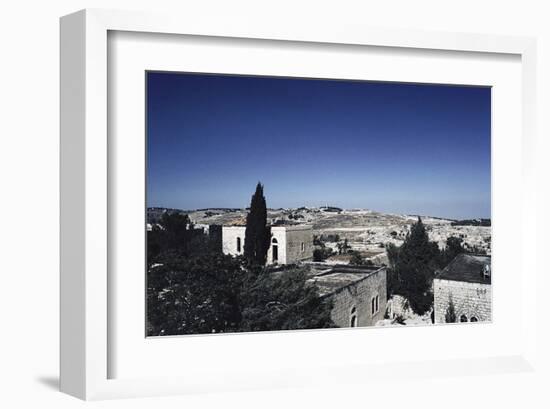 Israeli Town-null-Framed Art Print