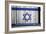 Israelie Flag-budastock-Framed Premium Giclee Print