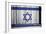 Israelie Flag-budastock-Framed Premium Giclee Print