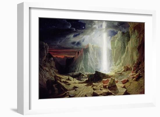 Israelites Passing Through the Wilderness-William West-Framed Giclee Print