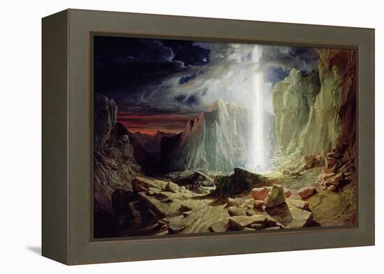 Israelites Passing Through the Wilderness-William West-Framed Premier Image Canvas