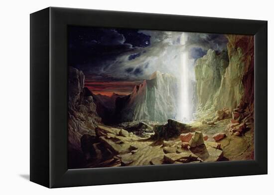 Israelites Passing Through the Wilderness-William West-Framed Premier Image Canvas