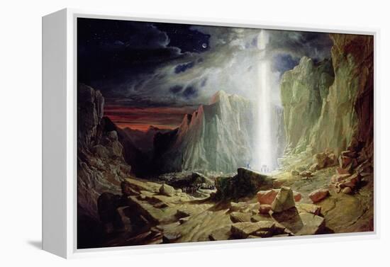 Israelites Passing Through the Wilderness-William West-Framed Premier Image Canvas