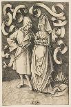 High Priest Refusing Joachim's Offering, C. 1490-1500-Israhel van Meckenem the younger-Framed Giclee Print
