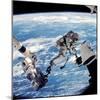 ISS Space Walk-null-Mounted Premium Photographic Print