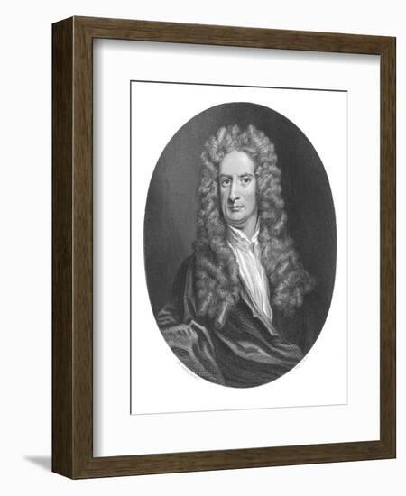 Issac Newton, English Physicist-Middle Temple Library-Framed Photographic Print