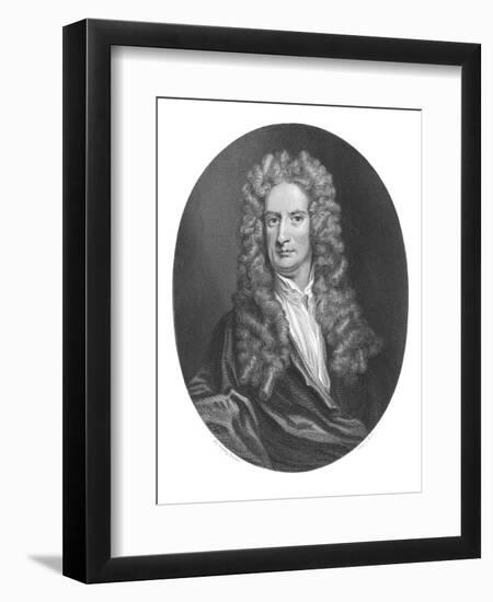 Issac Newton, English Physicist-Middle Temple Library-Framed Photographic Print