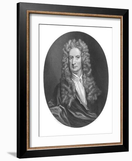 Issac Newton, English Physicist-Middle Temple Library-Framed Photographic Print