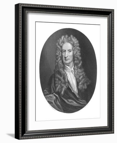 Issac Newton, English Physicist-Middle Temple Library-Framed Photographic Print