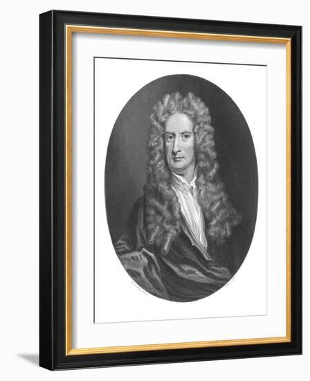 Issac Newton, English Physicist-Middle Temple Library-Framed Photographic Print