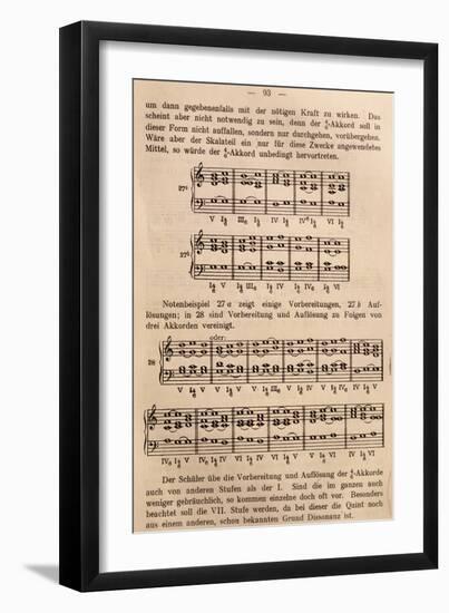 Issue of Modern Music Magazine Dedicated to Arnold Schoenberg-null-Framed Giclee Print