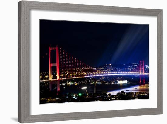 Istanbul Bosphorus Bridge-turgaygundogdu-Framed Photographic Print