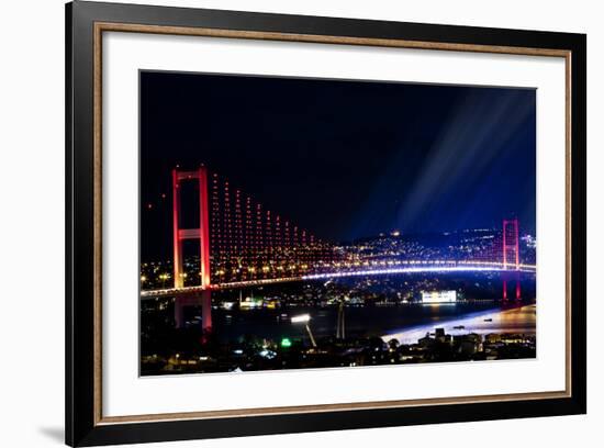 Istanbul Bosphorus Bridge-turgaygundogdu-Framed Photographic Print