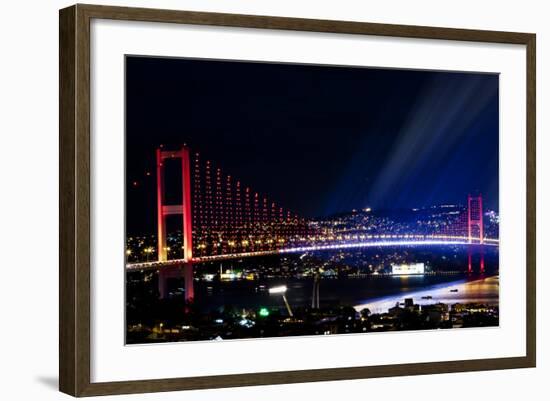 Istanbul Bosphorus Bridge-turgaygundogdu-Framed Photographic Print