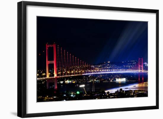 Istanbul Bosphorus Bridge-turgaygundogdu-Framed Photographic Print