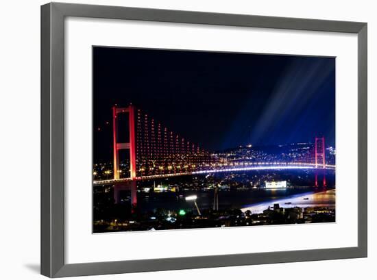 Istanbul Bosphorus Bridge-turgaygundogdu-Framed Photographic Print
